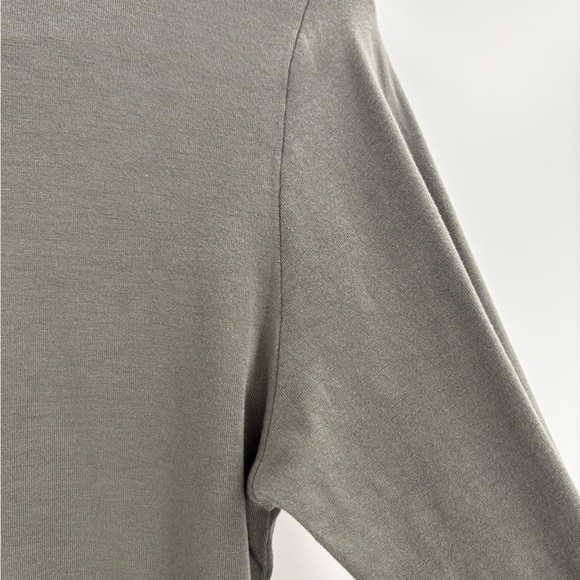 Majestic Filatures Shirt Deluxe Tee Turtle Neck Superwashed Gray Casual small - Picture 10 of 16